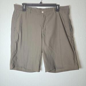 Nike Tiger Woods Collection Golf Shorts Mens Size 35 Olive Green Pockets